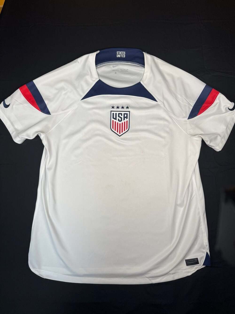 Nike Team USA USWNT 2022/23 Home Soccer Jersey Dri-Fit DN0706-102 Men's XXL